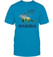 Load image into Gallery viewer, Womens And Into The Forest I go to Lose My mind and find my Soul Men Cotton T-Shirt