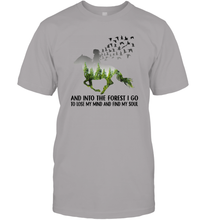 Load image into Gallery viewer, Womens And Into The Forest I go to Lose My mind and find my Soul Men Cotton T-Shirt