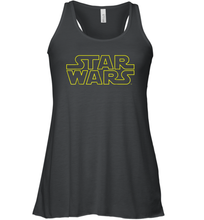Load image into Gallery viewer, Star Wars Simple Logo Outline Women Racerback Tank