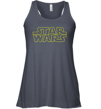 Load image into Gallery viewer, Star Wars Simple Logo Outline Women Racerback Tank