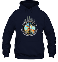 Load image into Gallery viewer, Lose Your Mind Find Your Soul Hippie Earth Forest Unisex Hooded Sweatshirt