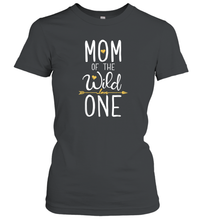 Load image into Gallery viewer, Mom of the Wild One T shirt Mother Moms Mommy Women Gifts Women Cotton T-Shirt