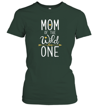 Load image into Gallery viewer, Mom of the Wild One T shirt Mother Moms Mommy Women Gifts Women Cotton T-Shirt