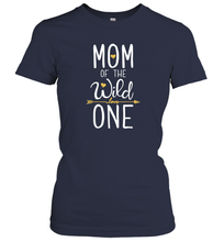 Load image into Gallery viewer, Mom of the Wild One T shirt Mother Moms Mommy Women Gifts Women Cotton T-Shirt