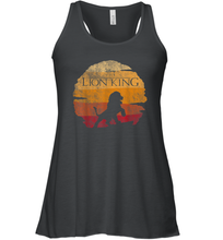 Load image into Gallery viewer, Disney Lion King Simba Sunset Heat Wave Women Racerback Tank