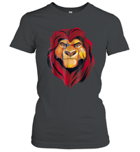 Load image into Gallery viewer, Disney Lion King Mufasa Geometrics Women Cotton T-Shirt