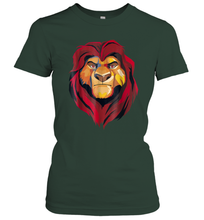 Load image into Gallery viewer, Disney Lion King Mufasa Geometrics Women Cotton T-Shirt