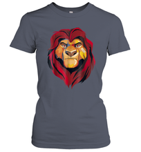 Load image into Gallery viewer, Disney Lion King Mufasa Geometrics Women Cotton T-Shirt