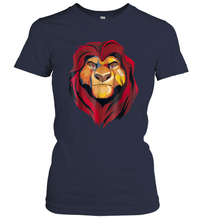 Load image into Gallery viewer, Disney Lion King Mufasa Geometrics Women Cotton T-Shirt