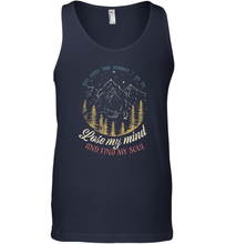 Load image into Gallery viewer, And into the forest I go to lose my mind and find my soul Tees Graphic Men Cotton Tank Top