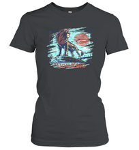 Load image into Gallery viewer, Disney Lion King Proud Simba Chalk Graphic Women Cotton T-Shirt