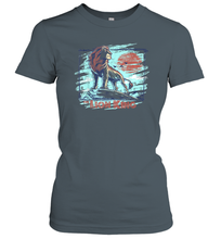 Load image into Gallery viewer, Disney Lion King Proud Simba Chalk Graphic Women Cotton T-Shirt
