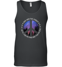 Load image into Gallery viewer, Into The Forest I Go To Lose My Mind Find Soul Hippie Gift Men Cotton Tank Top