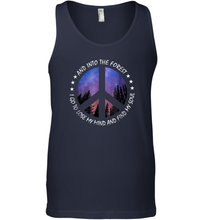 Load image into Gallery viewer, Into The Forest I Go To Lose My Mind Find Soul Hippie Gift Men Cotton Tank Top