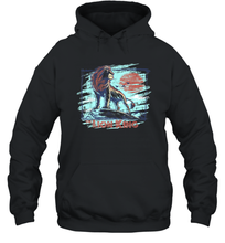 Load image into Gallery viewer, Disney Lion King Proud Simba Chalk Graphic Unisex Hooded Sweatshirt
