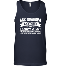 Load image into Gallery viewer, Funny Grandpa Gifts Shirts, Papa Partner In Crime Graphic Men Cotton Tank Top