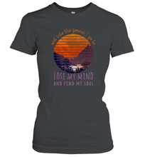 Load image into Gallery viewer, Into the Forest  I Lose My Mind  Hippie Lifestyle Clip Art Women Cotton T-Shirt