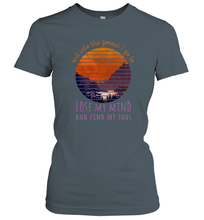 Load image into Gallery viewer, Into the Forest  I Lose My Mind  Hippie Lifestyle Clip Art Women Cotton T-Shirt