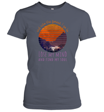 Load image into Gallery viewer, Into the Forest  I Lose My Mind  Hippie Lifestyle Clip Art Women Cotton T-Shirt