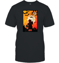 Load image into Gallery viewer, Star Wars Yoda Silhouette Halloween Men Cotton T-Shirt