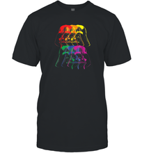 Load image into Gallery viewer, Star Wars Darth Vader Rainbow Darkside Pride Graphic Men Cotton T-Shirt