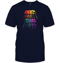 Load image into Gallery viewer, Star Wars Darth Vader Rainbow Darkside Pride Graphic Men Cotton T-Shirt