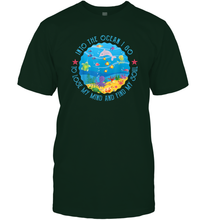 Load image into Gallery viewer, Into The Ocean I Go To Lose My Mind And Find My Soul Gift Men Cotton T-Shirt