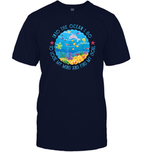 Load image into Gallery viewer, Into The Ocean I Go To Lose My Mind And Find My Soul Gift Men Cotton T-Shirt