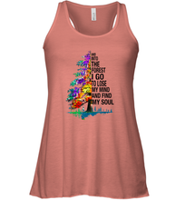 Load image into Gallery viewer, And Into The Forest I Go To Lose My Mind And Find My Soul Gift Women Racerback Tank