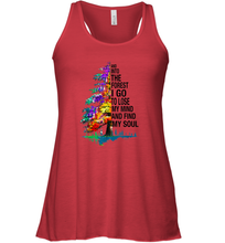Load image into Gallery viewer, And Into The Forest I Go To Lose My Mind And Find My Soul Gift Women Racerback Tank