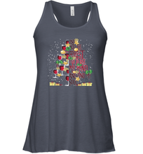 Load image into Gallery viewer, And Into The Forest I Go To Lose My I Christmas Wine Tree Women Racerback Tank