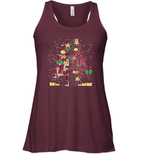 Load image into Gallery viewer, And Into The Forest I Go To Lose My I Christmas Wine Tree Women Racerback Tank