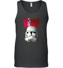 Load image into Gallery viewer, Star Wars The Clone Wars Trooper Helmet Men Cotton Tank Top