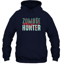 Load image into Gallery viewer, Zombie Hunter Halloween Shirt Cute Deadly Deer Hunting Gift Unisex Hooded Sweatshirt