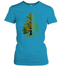 Load image into Gallery viewer, And Into The Forest I Go To Lose My Mind And Find My Soul 2 Women Cotton T-Shirt