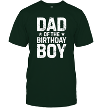 Load image into Gallery viewer, Dad of the Birthday Boy T shirt Father Dads Daddy Men Men Cotton T-Shirt