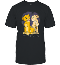 Load image into Gallery viewer, Disney Lion King Simba Nala Love Valentine's Men Cotton T-Shirt