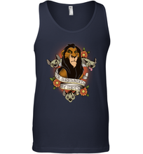 Load image into Gallery viewer, Disney Lion King Scar and Hyenas I'm Surrounded By Idiots Men Cotton Tank Top