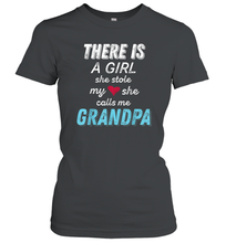 Load image into Gallery viewer, Father's Day Gifts for Grandpa from Granddaughter Women Cotton T-Shirt