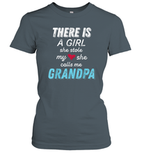 Load image into Gallery viewer, Father's Day Gifts for Grandpa from Granddaughter Women Cotton T-Shirt