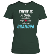 Load image into Gallery viewer, Father's Day Gifts for Grandpa from Granddaughter Women Cotton T-Shirt