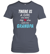 Load image into Gallery viewer, Father's Day Gifts for Grandpa from Granddaughter Women Cotton T-Shirt