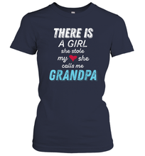 Load image into Gallery viewer, Father's Day Gifts for Grandpa from Granddaughter Women Cotton T-Shirt