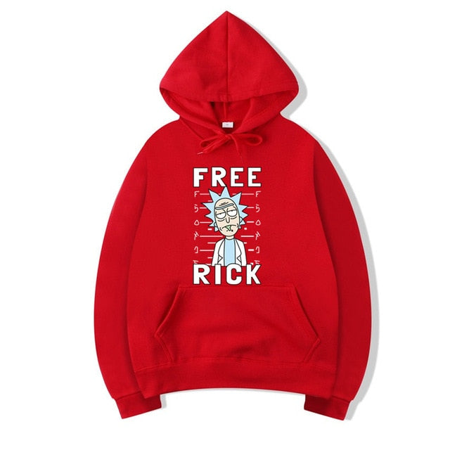 Rick and morty online hoodie women's