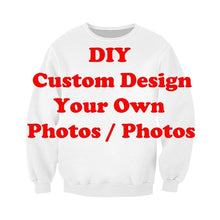 Load image into Gallery viewer, LIASOSO 3D Print Diy Custom Design Mens Womens Clothing Hip Hop Sweatshirt Hoodies Suppliers For Drop Shipper R3990