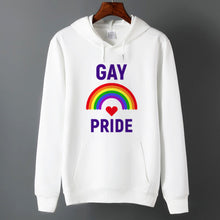 Load image into Gallery viewer, Men Pride Lgbt Love Win Hoodies Sweatshirts Unisex Harajuku Love is Love Hoodies Women Gay Love Lesbian Rainbow Clothes