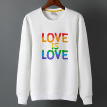 Load image into Gallery viewer, Men Pride Lgbt Love Win Hoodies Sweatshirts Unisex Harajuku Love is Love Hoodies Women Gay Love Lesbian Rainbow Clothes