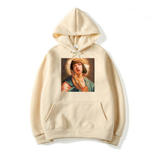 Load image into Gallery viewer, Men&#39;s Pulp Fiction Cotton Fleece Hoodies Sweatshirts 2019 Man Virgin Mary Mia Wallace Sweatshirts Hoodies Comics Hoodie