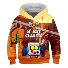 Load image into Gallery viewer, 2019 New Children 3D Sell well Winter Arrival Brawl Stars Sweatshirt Boys Girls hoodies Fashion Hip Hop Kids Brawl Stars Clothes