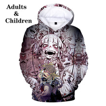 Load image into Gallery viewer, Himiko Toga 3D Hoodies kids Men women Harajuku 3D Hooded boy girl Fashion Suitable Cute Autumn pullover Children Sweatshirts top